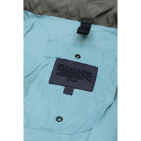 Blauer Jacke/Mantel in Grün
