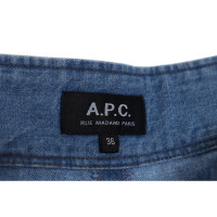 A.P.C. Jeans en Coton en Bleu