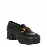 Gucci Slippers/Ballerinas Leather in Black