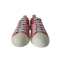 Moncler Chaussures de sport en Cuir en Rose/pink