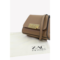 Zac Posen Shoulder bag Leather in Brown