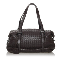 Bottega Veneta Handtasche aus Leder in Schwarz