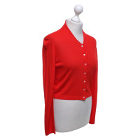 Marc Cain Jersey jacket in red