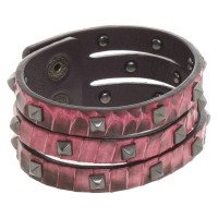 Furla Bracelet/Wristband Leather in Fuchsia