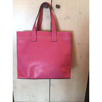 Abro Handbag Leather in Pink