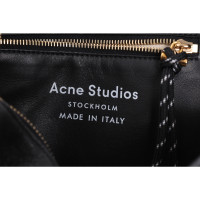 Acne Shoulder bag Leather in Black