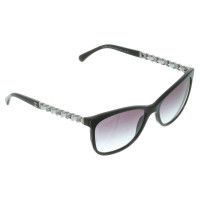 Chanel Schwarze Sonnenbrille