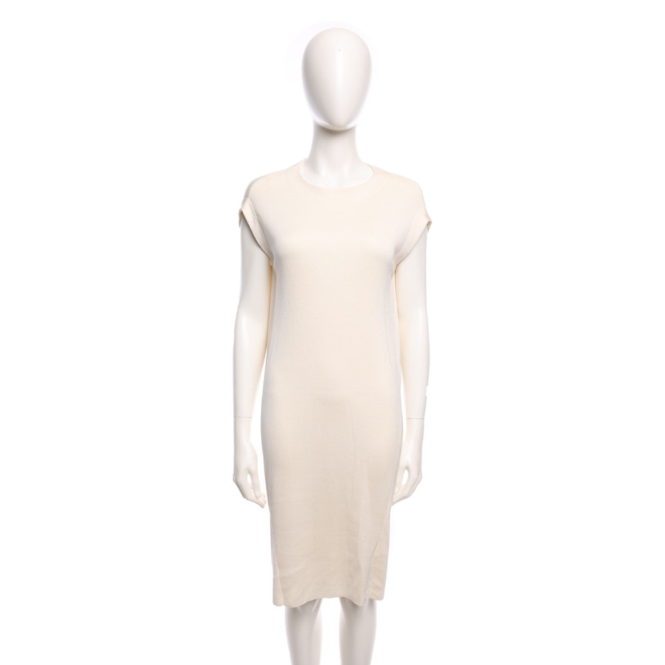 Balenciaga Kleid aus Seide in Creme
