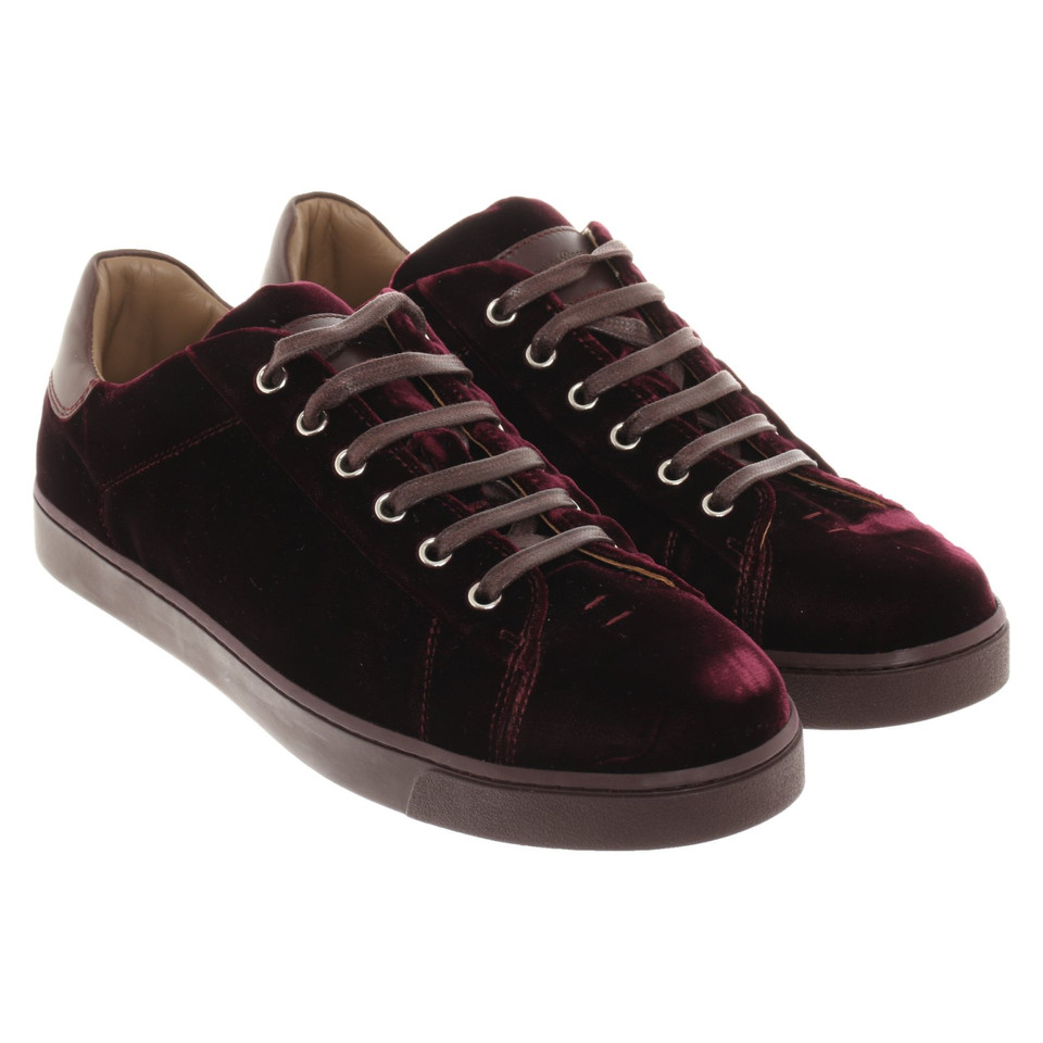 Gianvito Rossi Sneakers in Bordeaux