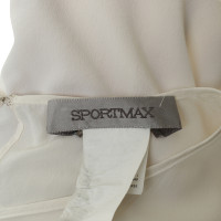 Sport Max Seidenbluse in Weiß