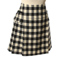 Strenesse Pleated skirt with Plaid