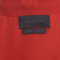 Halston Heritage Abito in seta arancione