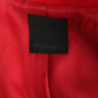 Pinko Veste/Manteau en Laine en Rouge