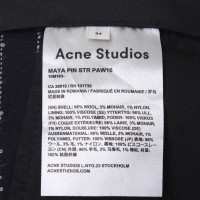 Acne trousers with stripe pattern