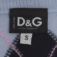 Dolce & Gabbana Twin set in blauw