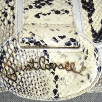 Just Cavalli handtas van slangenleer