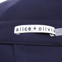 Alice + Olivia Pantaloni in blu scuro