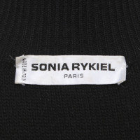 Sonia Rykiel Strickmantel in Schwarz