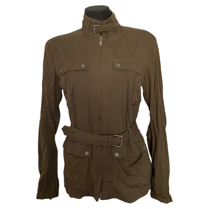 Belstaff Jacke/Mantel aus Baumwolle in Braun