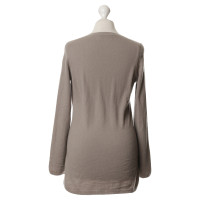 Allude Cardigan in Taupe 