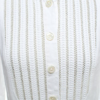 Rena Lange Camicetta vestito di bianco crema