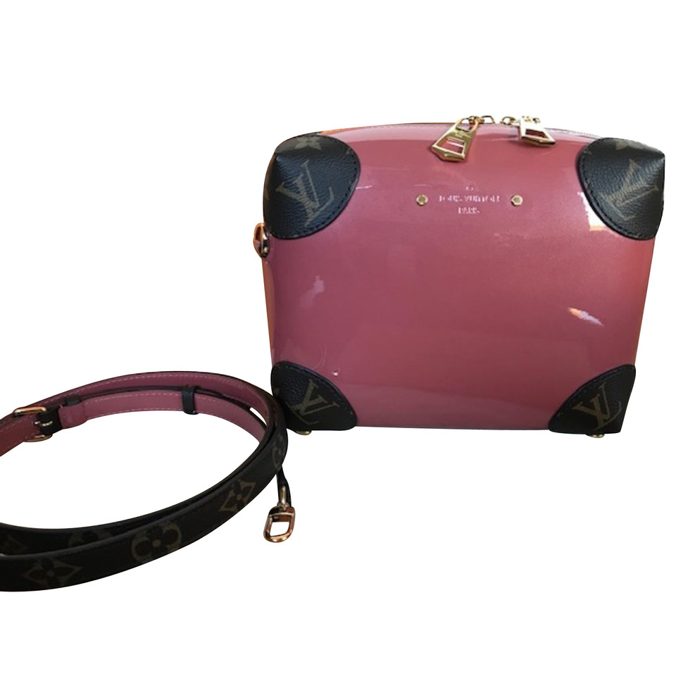 Louis Vuitton Handtasche aus Lackleder in Rosa / Pink