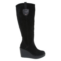 Tommy Hilfiger Boots Suede in Black
