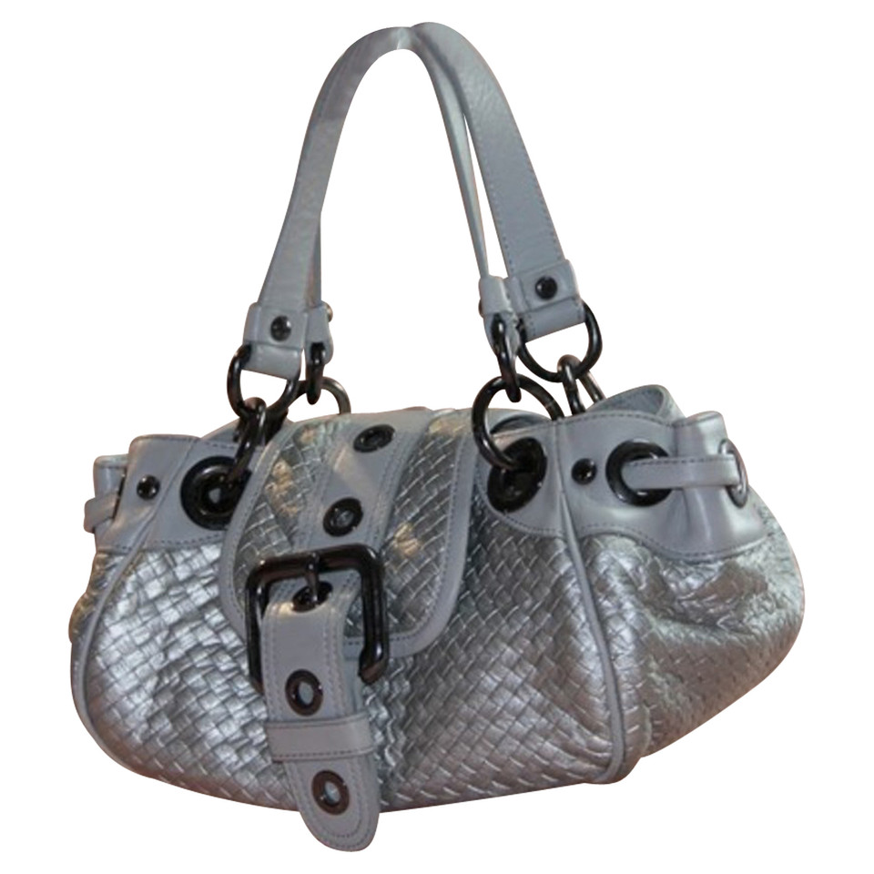 Burberry Silver colored handbag