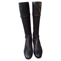 L.K. Bennett Boots Leather in Blue