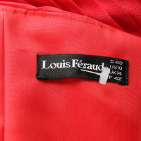 Louis Feraud Vestito in Seta in Rosso