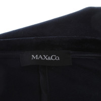 Max & Co vestito di velluto in blu