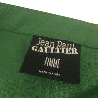 Jean Paul Gaultier Jupe en lin vert
