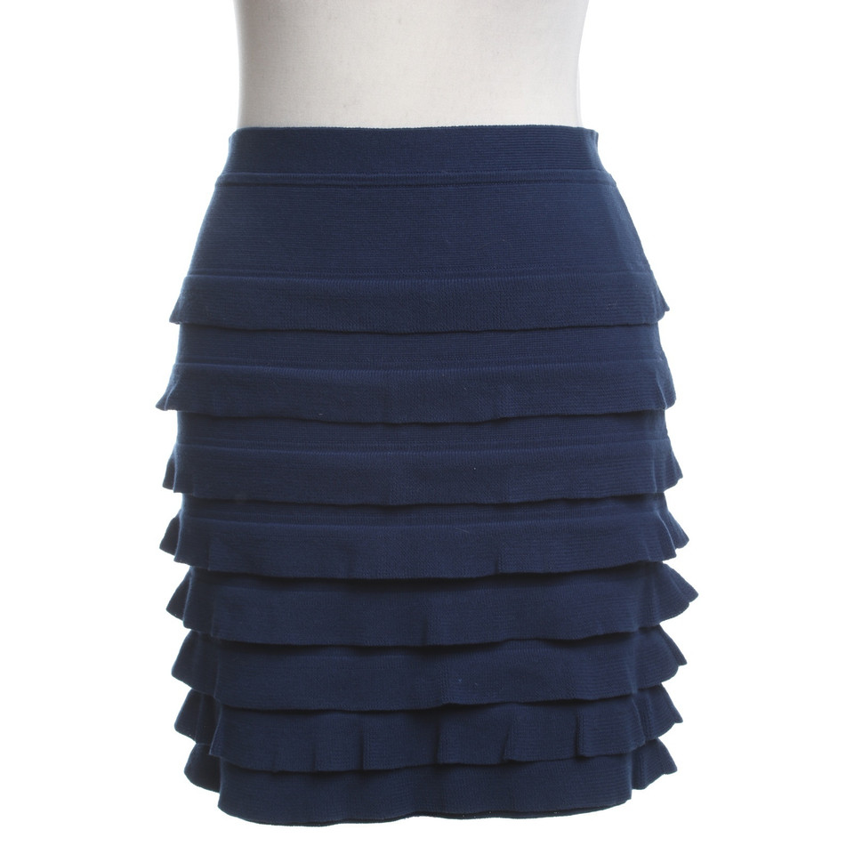 3.1 Phillip Lim Knitted skirt in blue