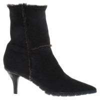 Casadei Suede Ankle Boots