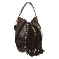 Gucci Babouska Shoulder Bag Leather in Brown
