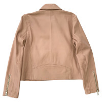 Whistles Jacket/Coat Leather in Nude