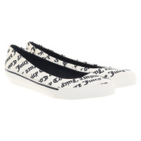 Juicy Couture Ballerinas with logo pattern