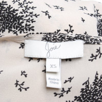 Joie Zijden blouse met patroon