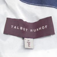 Talbot Runhof Jurk met een bloemmotief