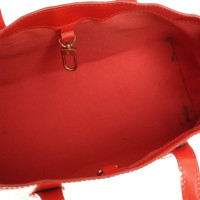 Louis Vuitton Wilshire Lakleer in Rood