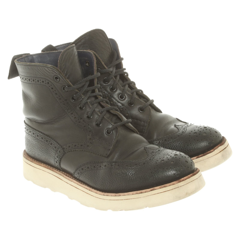 Trickers Trainers Leather in Black