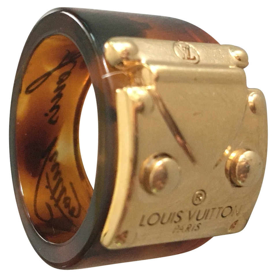 Louis Vuitton Bague en Marron