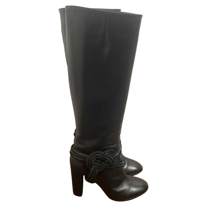 Etro Boots Leather in Black