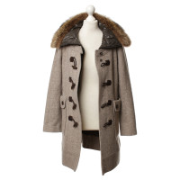 Mabrun Coat with fur collar