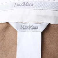 Max Mara pantaloni stropicciati in pelo di cammello