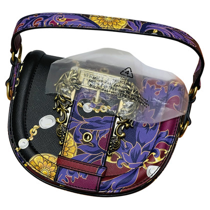 Versace Reisetasche aus Leder in Violett