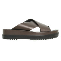 Tod's Sandalen aus Leder in Braun