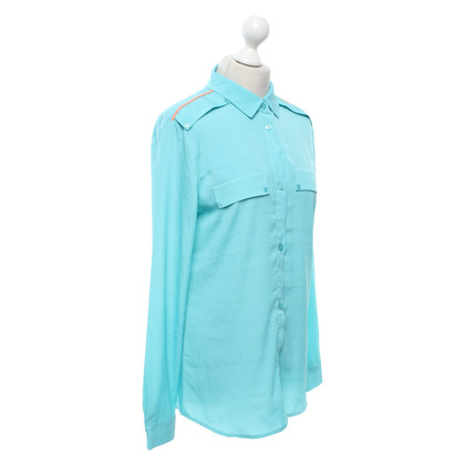 Maison Scotch Top in Turquoise