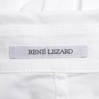 René Lezard Hemdbluse in Weiß
