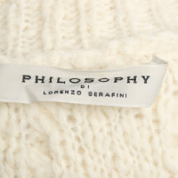 Philosophy Di Lorenzo Serafini Knitwear in Cream